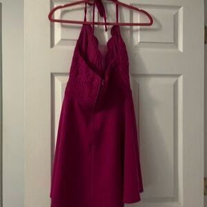 Pink Halter Dress